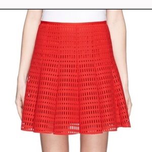 Sandro Paris Neoprene Skater Skirt